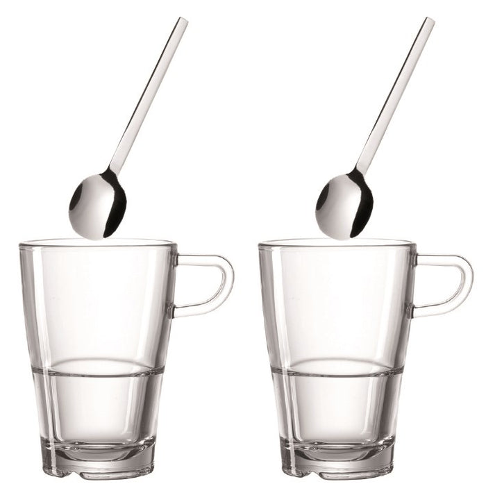 Senso Kaffeset med sked 350ml 2-pack