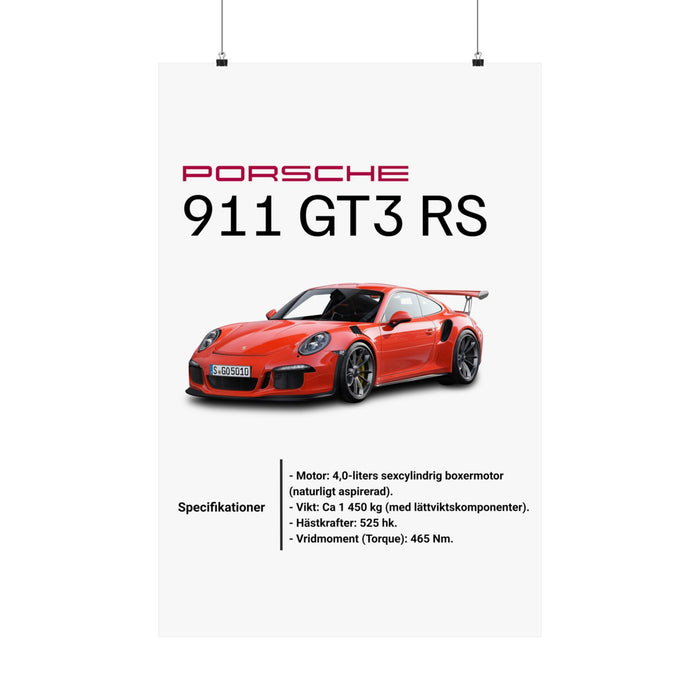 PORSCHE 911 GT3 RS