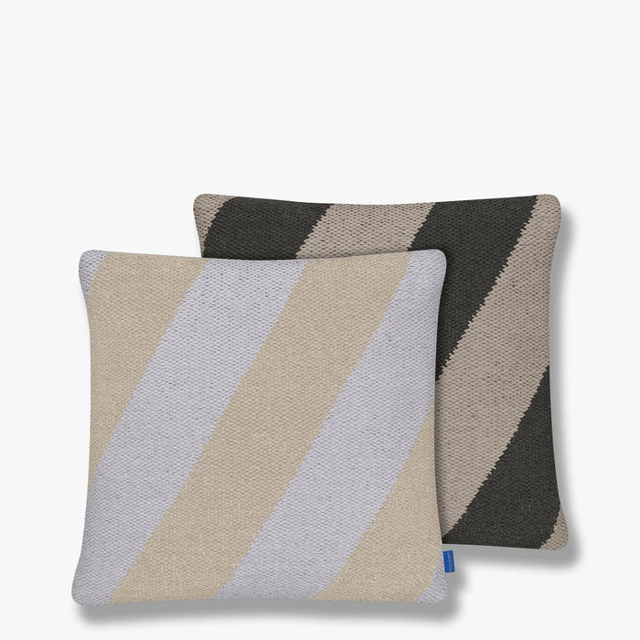 ACROSS KILIM CUSHION COVER, LIGHT GREY