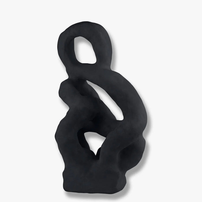 ART PIECE SCULPTURE, BLACK