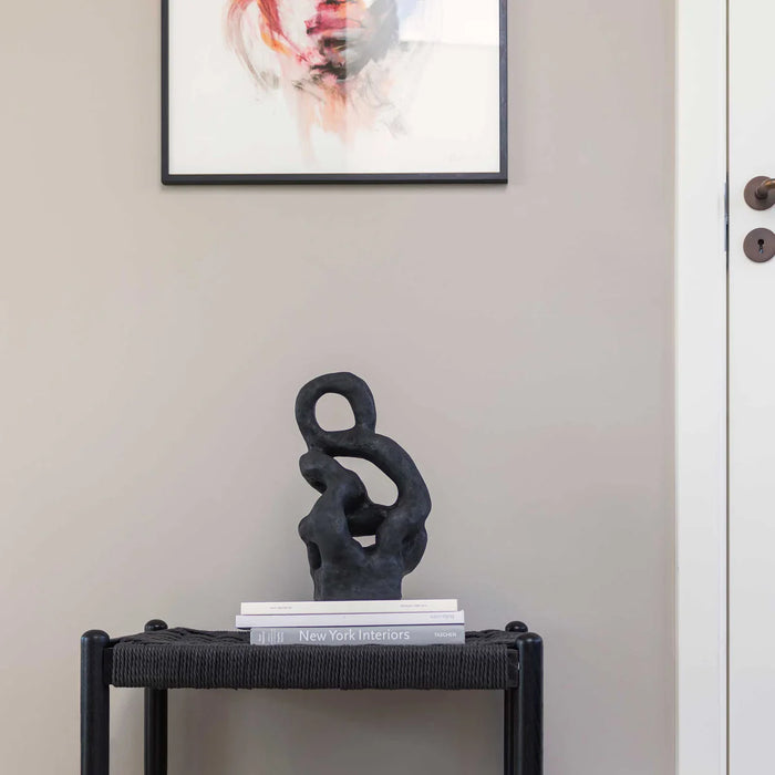 ART PIECE SCULPTURE, BLACK