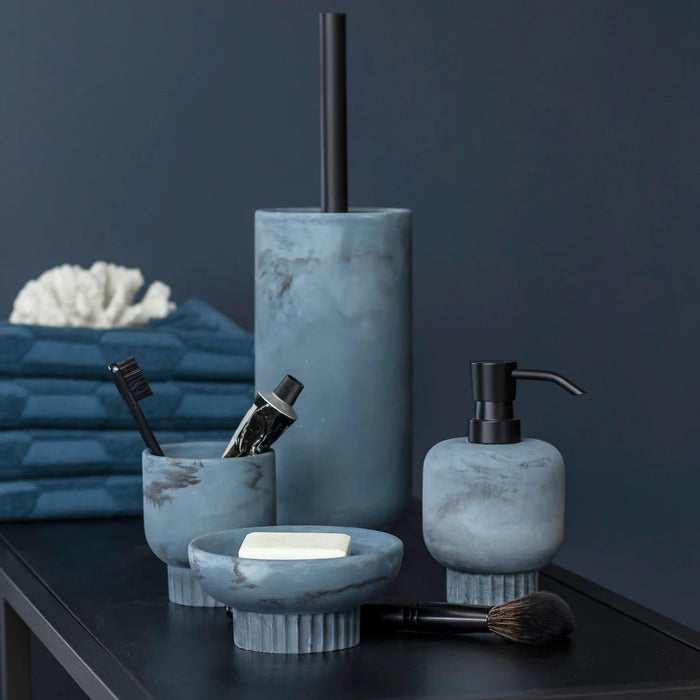 ATTITUDE TOOTHBRUSH HOLDER, SLATE BLUE