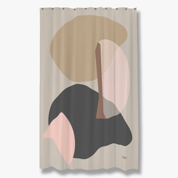 GALLERY SHOWER CURTAIN, SAND