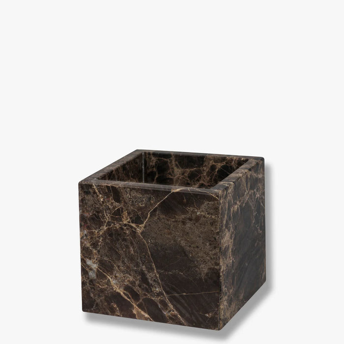 MARBLE CUBE, BROWN