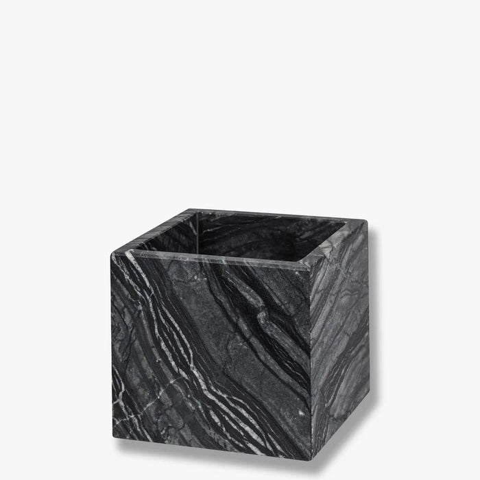 MARBLE CUBE, BLACK / GREY