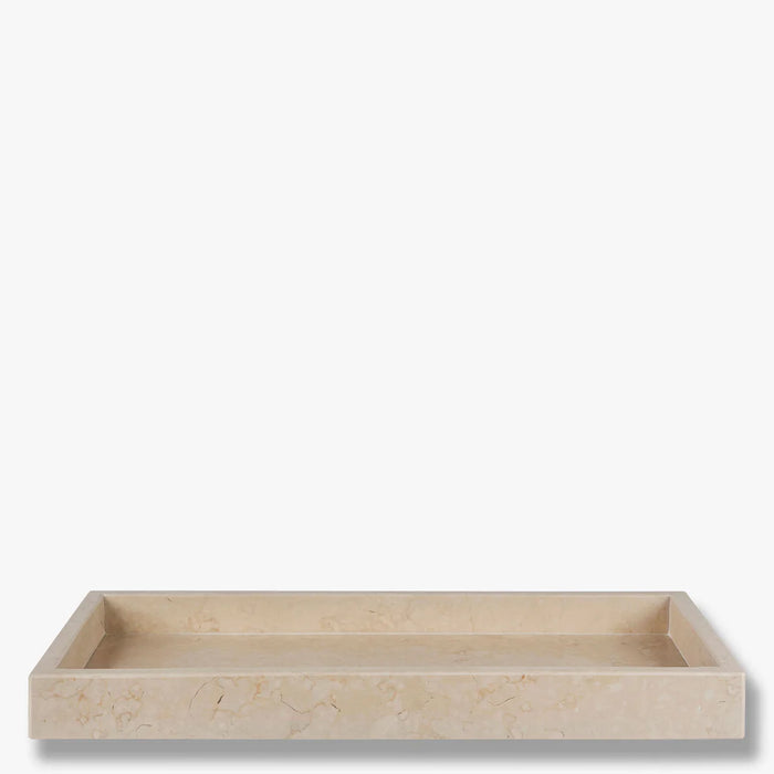 MARBLE DECO TRAY, SAND