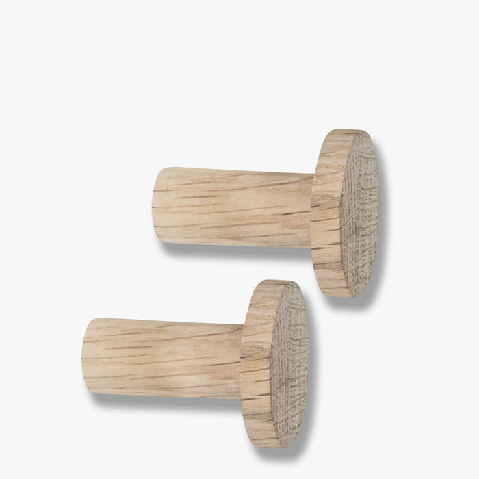 POINT HOOK, LONG, 2-PACK, NATURAL