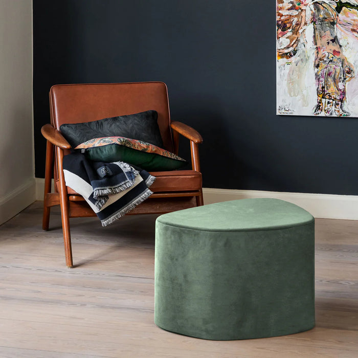 SALON POUF, LIGHT GREEN