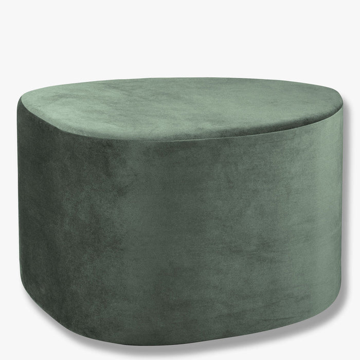 SALON POUF, LIGHT GREEN