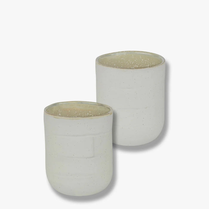 SAND GRAIN MUG, 30 CL., STRAW, 2-PACK