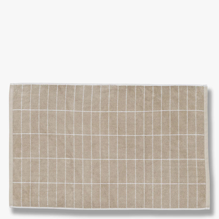 TILE STONE BATH MAT, SAND