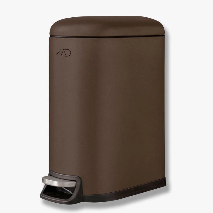 WALTHER PEDAL BIN, BROWN