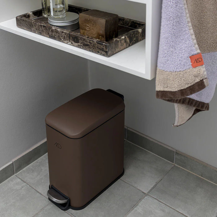 WENDY PEDAL BIN, BROWN