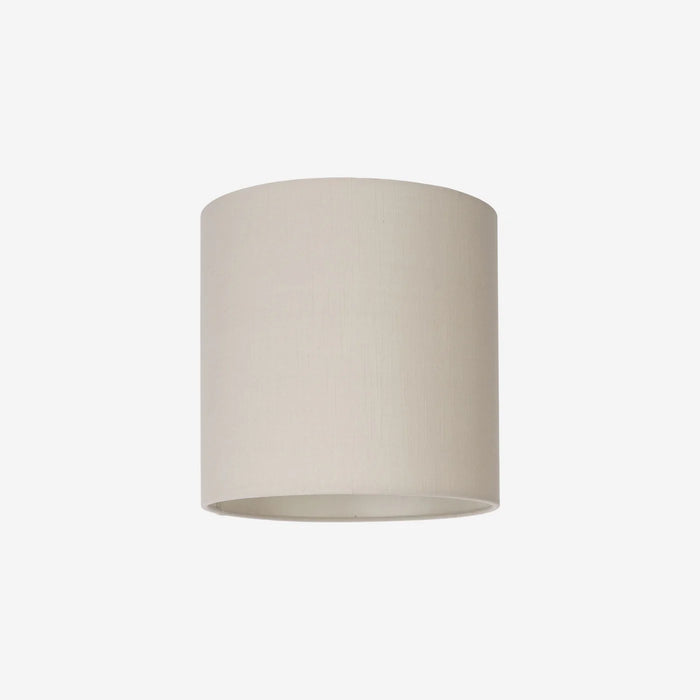 LAMP SHADE RAW SILK SAND 30X25 CM