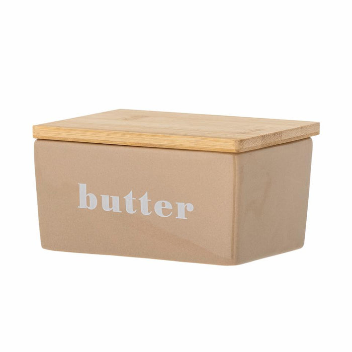 Hanyu Butter Box, Brown, Stoneware