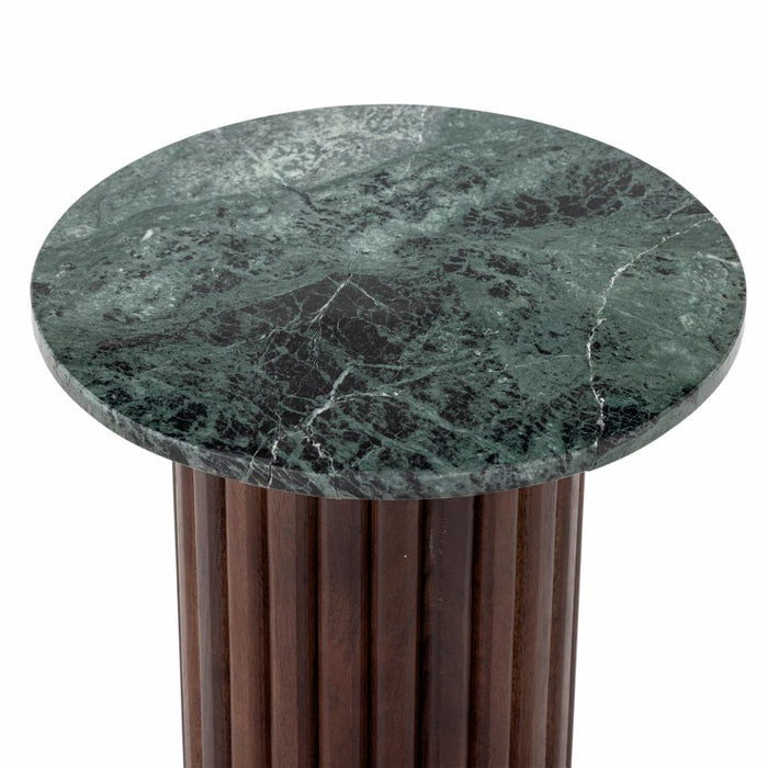 Wilson Side Table, Green, Marble