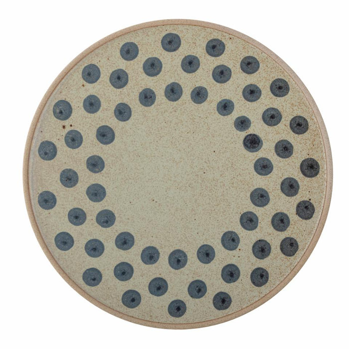 Tinni Plate, Blue, Stoneware