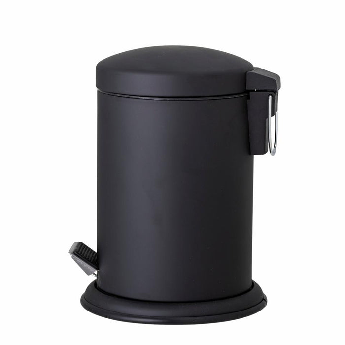 Loupi Dustbin, Black, Stainless Steel