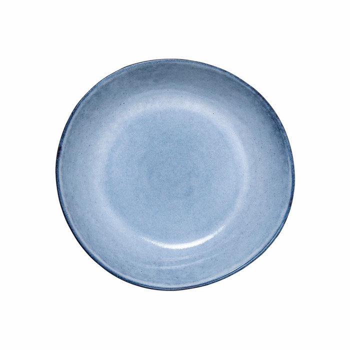 Sandrine Plate Deep, Blue, Stoneware