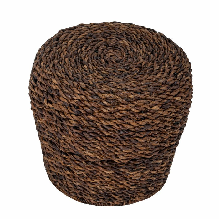 Tasse Stool, Brown, Abaca