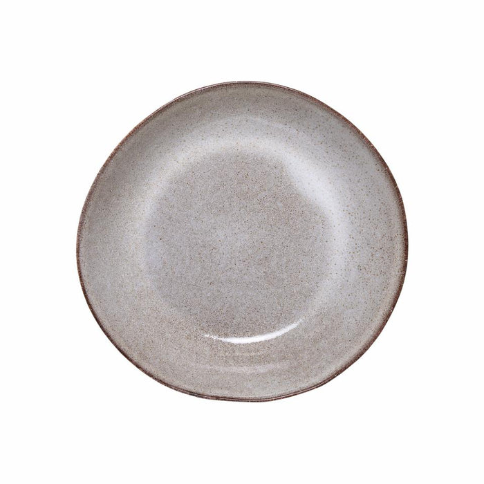 Sandrine Plate Deep, Nature, Stoneware