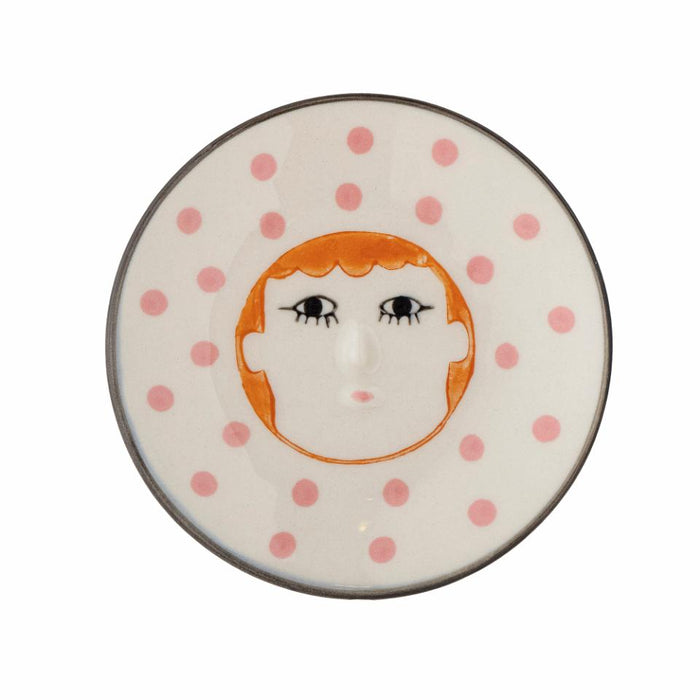 Jaya Plate, Orange, Stoneware