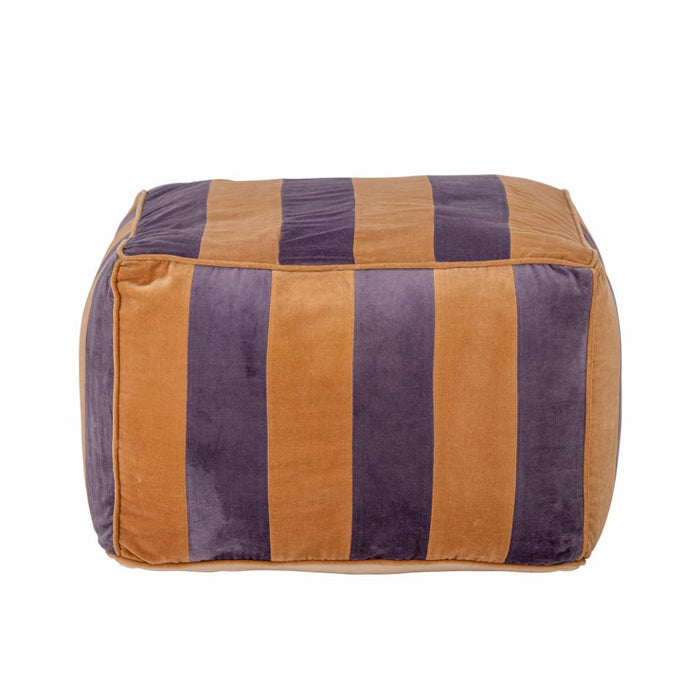 Walder Pouf, Purple, Cotton