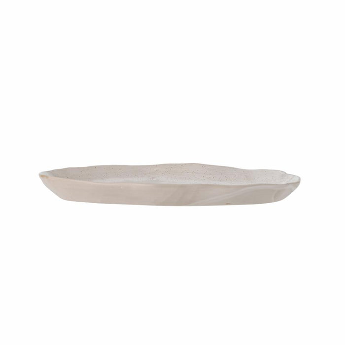 Peroya Plate, Grey, Stoneware