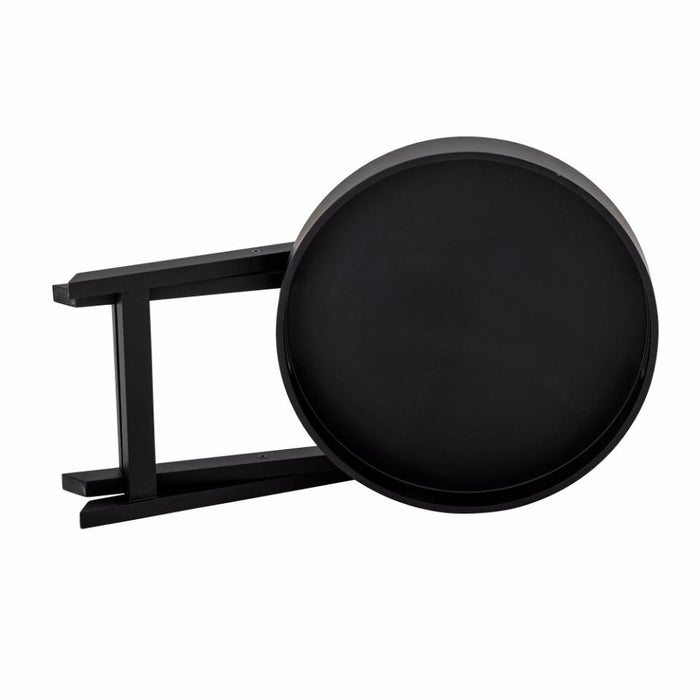 Freya Tray Table, Black, Rubberwood