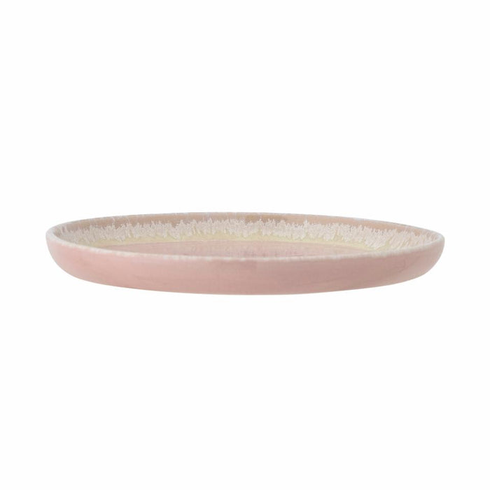 Louisa Plate, Rose, Stoneware