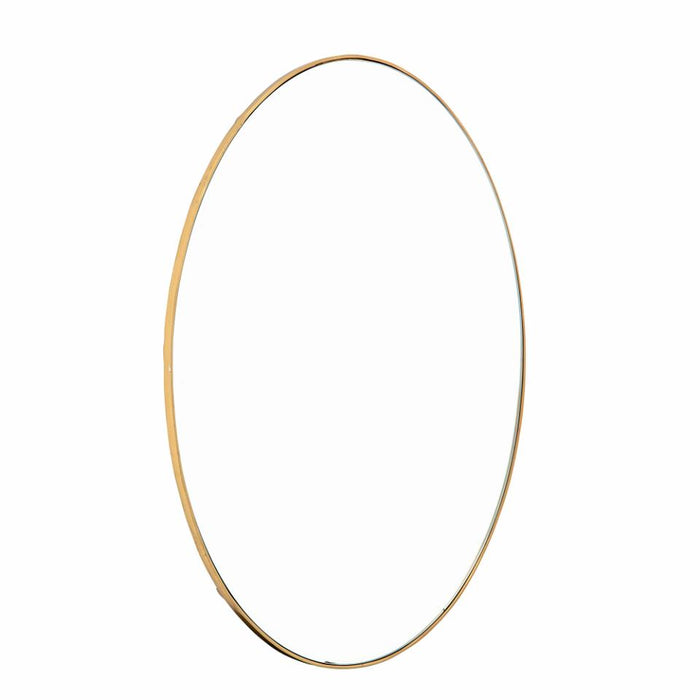 Ibia Wall Mirror, Gold, Metal