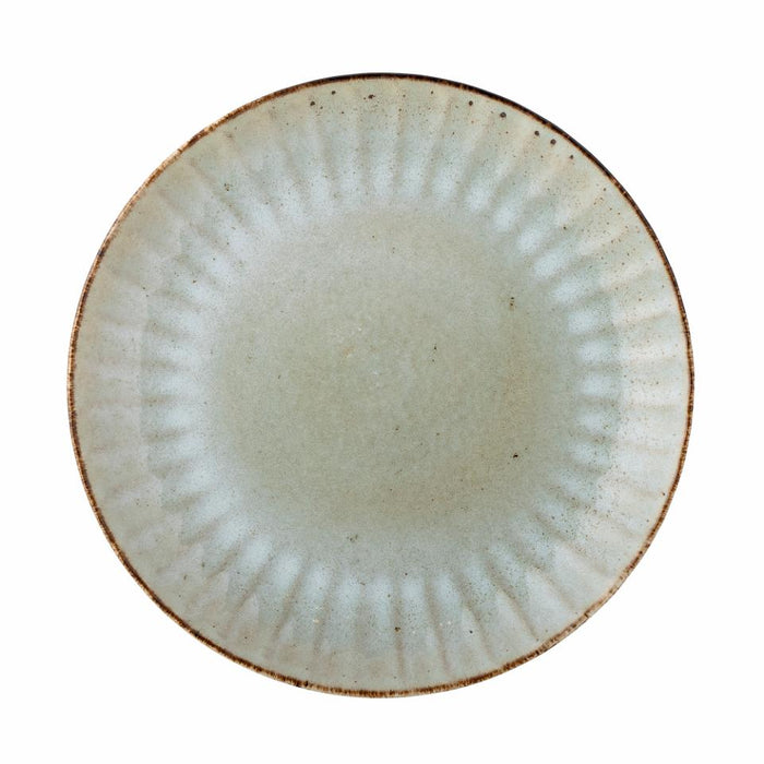 Fleur Plate, Nature, Stoneware