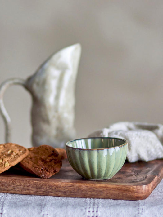 Latina Bowl, Green, Stoneware