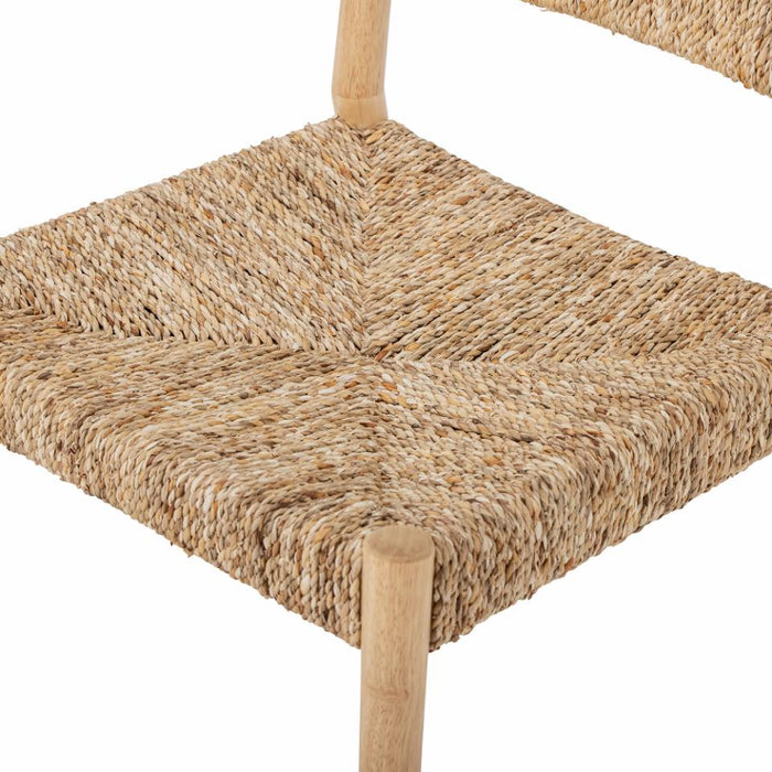 Saran Dining Chair, Nature, Water Hyacinth