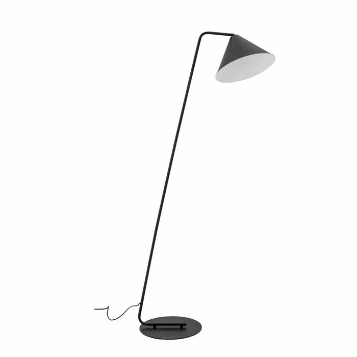 Latisha Floor Lamp, Black, Metal