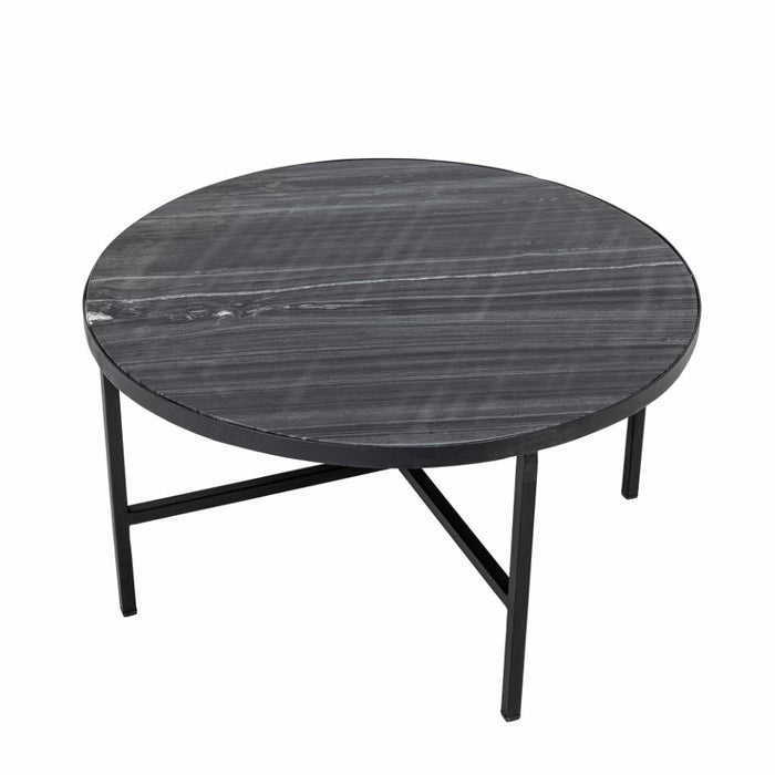 Estelle Coffee Table, Grey, Marble