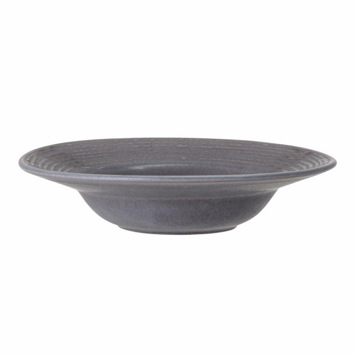 Raben Plate Pasta, Grey, Stoneware