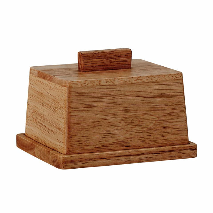 Basil Butter Box, Brown, Acacia