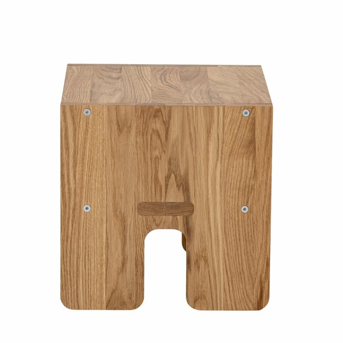 Bas Stool, Brown, Oak