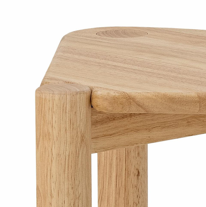 Kassia Side Table, Nature, Rubberwood