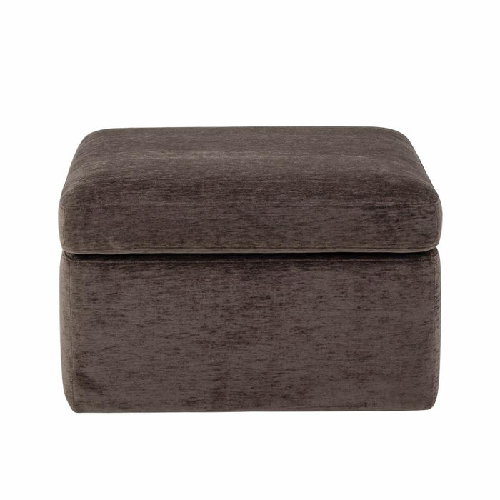 Lanna Pouf, Brown, FSC® Mix , Polyester