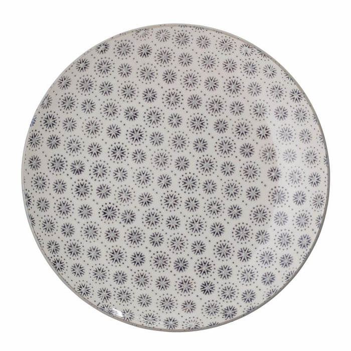 Elsa Plate, Grey, Stoneware