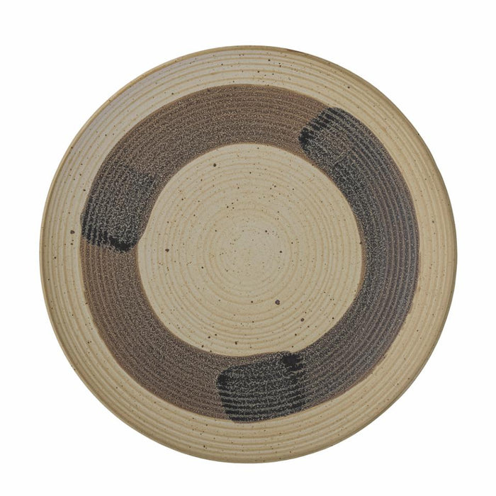 Solange Plate, Nature, Stoneware