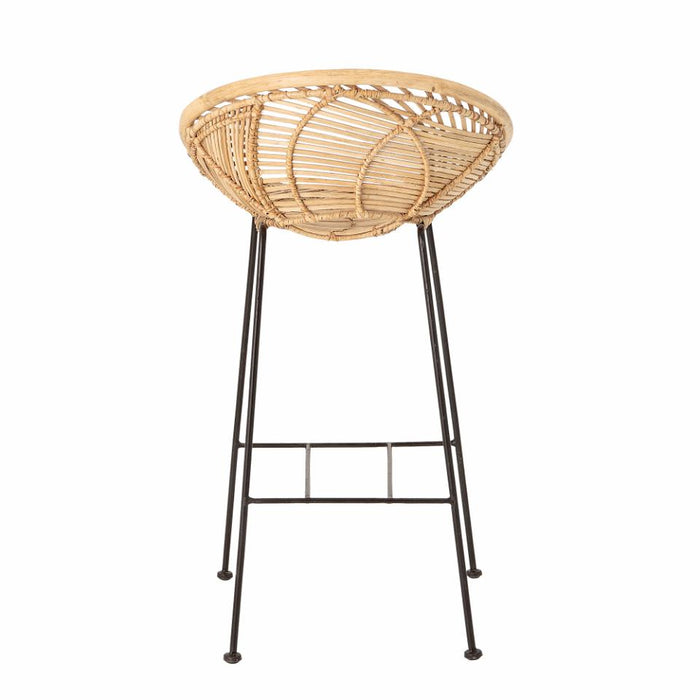 Yonne Bar Chair, Nature, Rattan