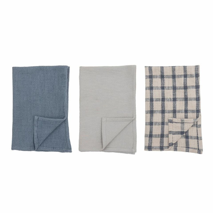 Impruneta Kitchen Towel, Blue, Cotton OEKO-TEX®