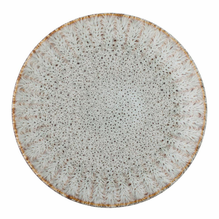 Fleur Plate, Nature, Stoneware