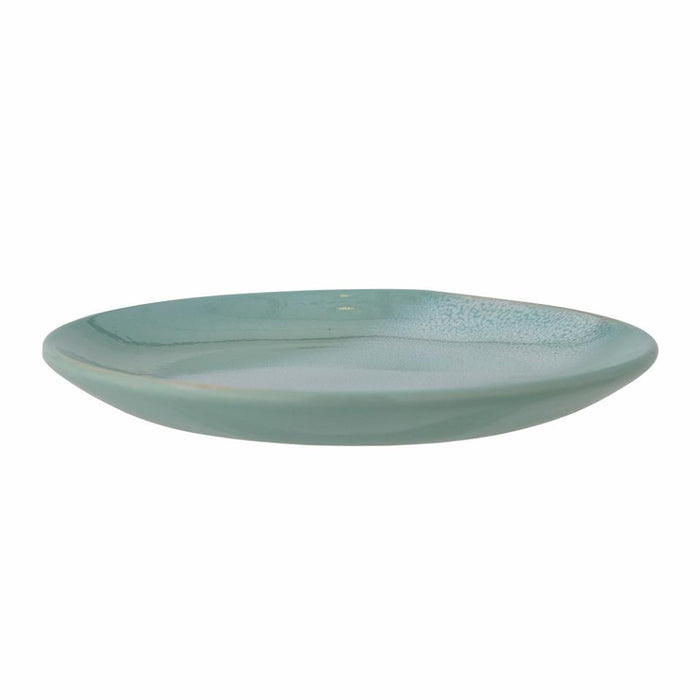 Safie Plate, Green, Stoneware