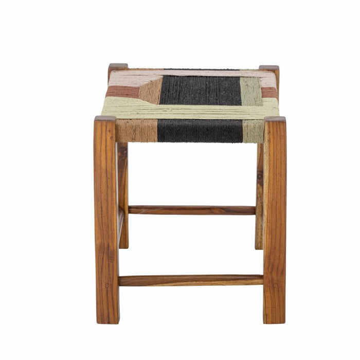 Verde Stool, Brown, Jute