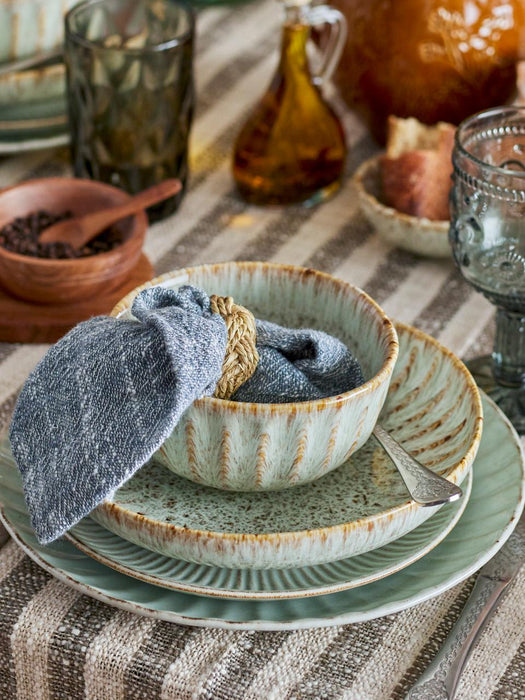 Fleur Bowl, Nature, Stoneware