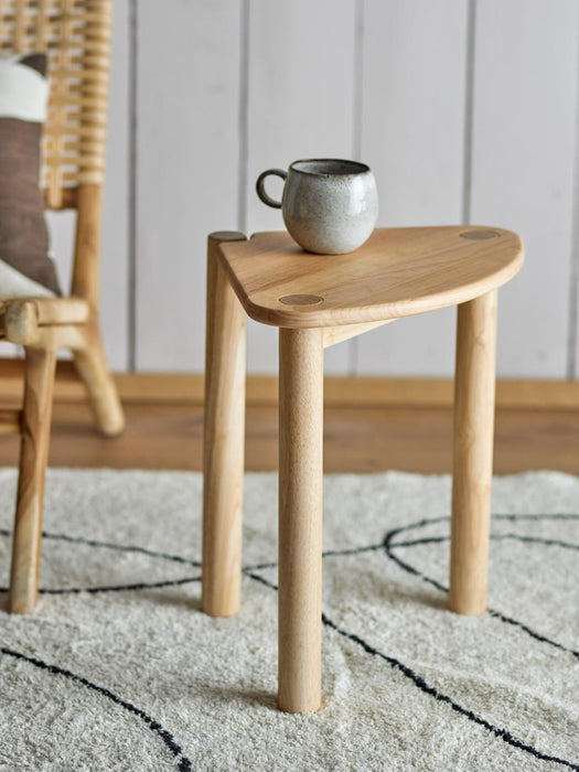 Kassia Side Table, Nature, Rubberwood